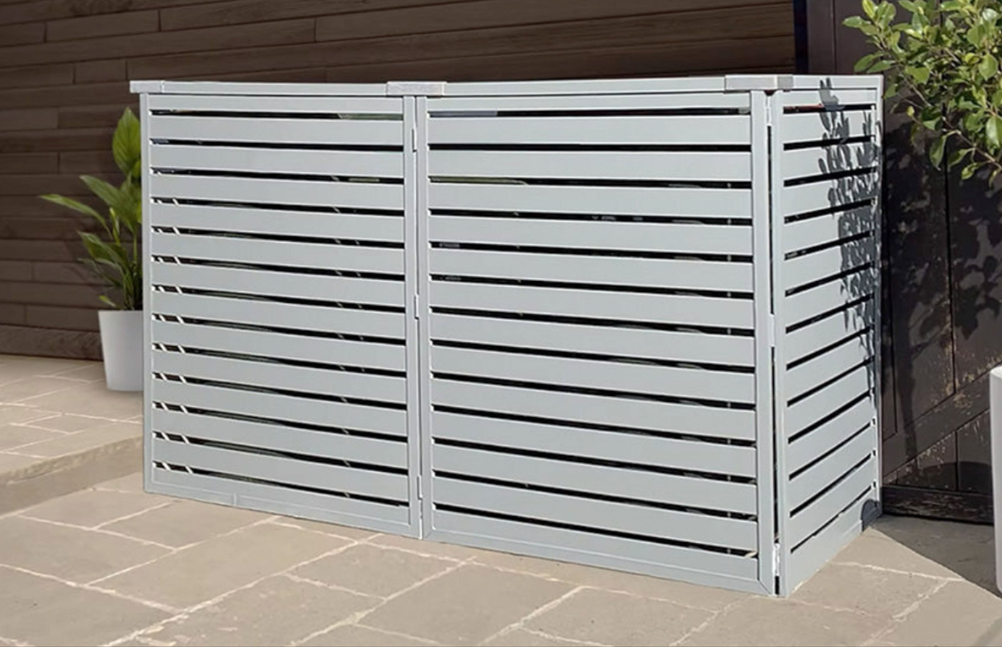 Bindi Outdoor Bin Enclosure Eucalypt Mist